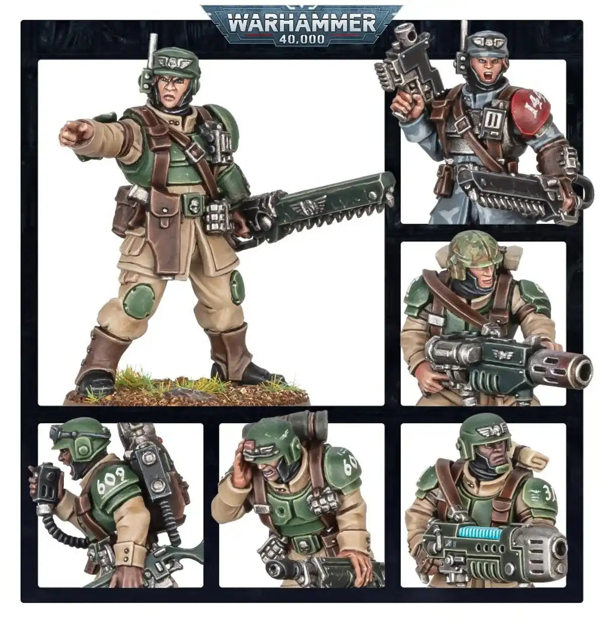 Astra Militarum : Troupes de choc cadiennes