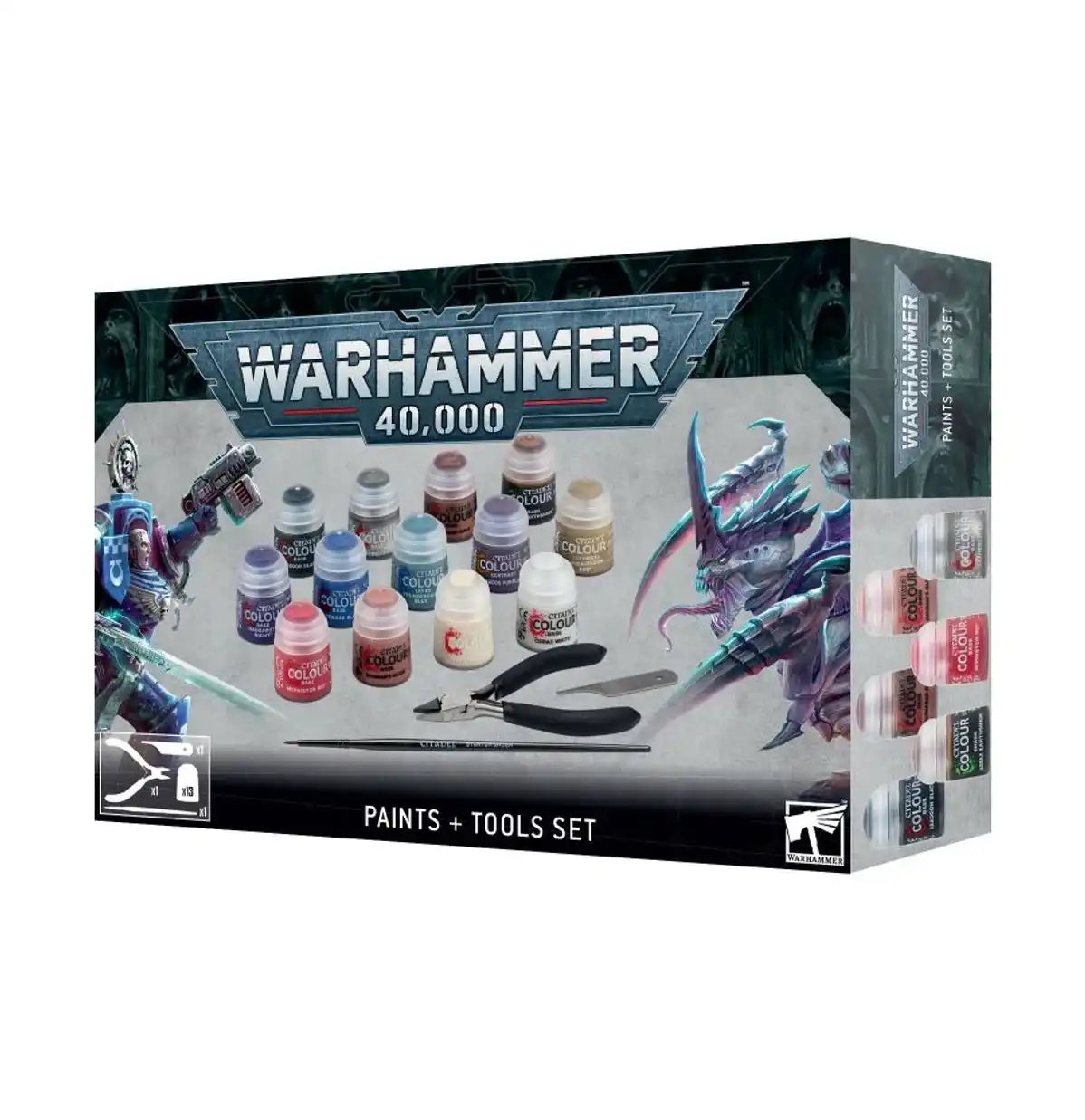 Warhammer 40,000 : Kit de peintures et d’outils