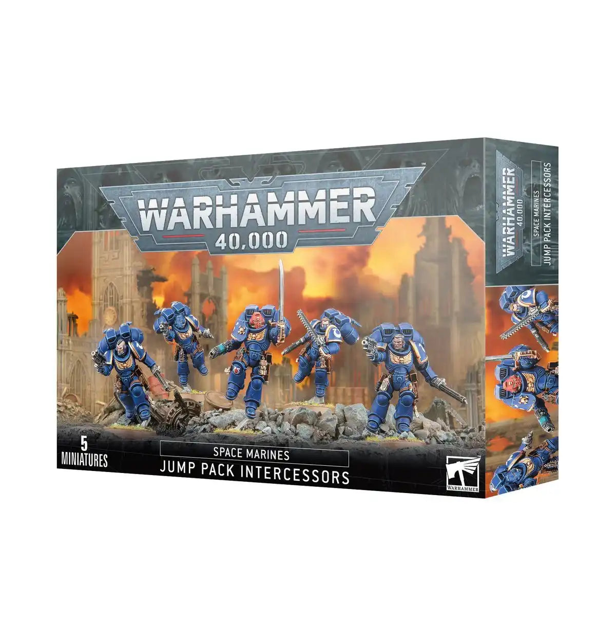 Space Marines : Intercesseurs d'assaut avec réacteurs dorsaux