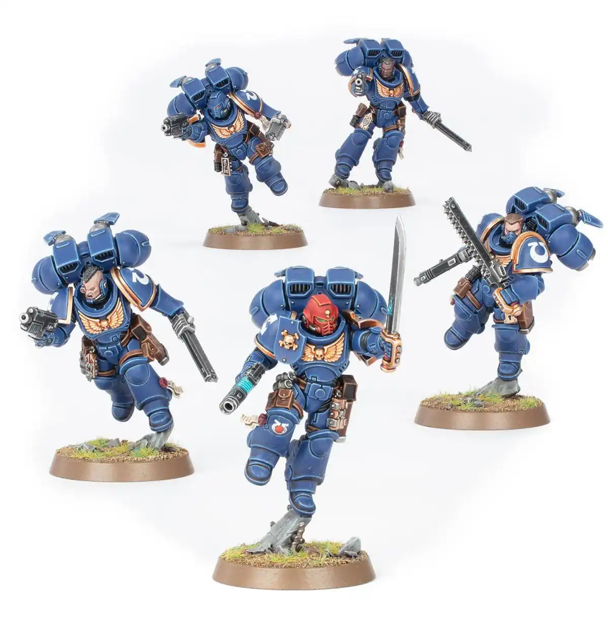 Space Marines : Intercesseurs d'assaut avec réacteurs dorsaux