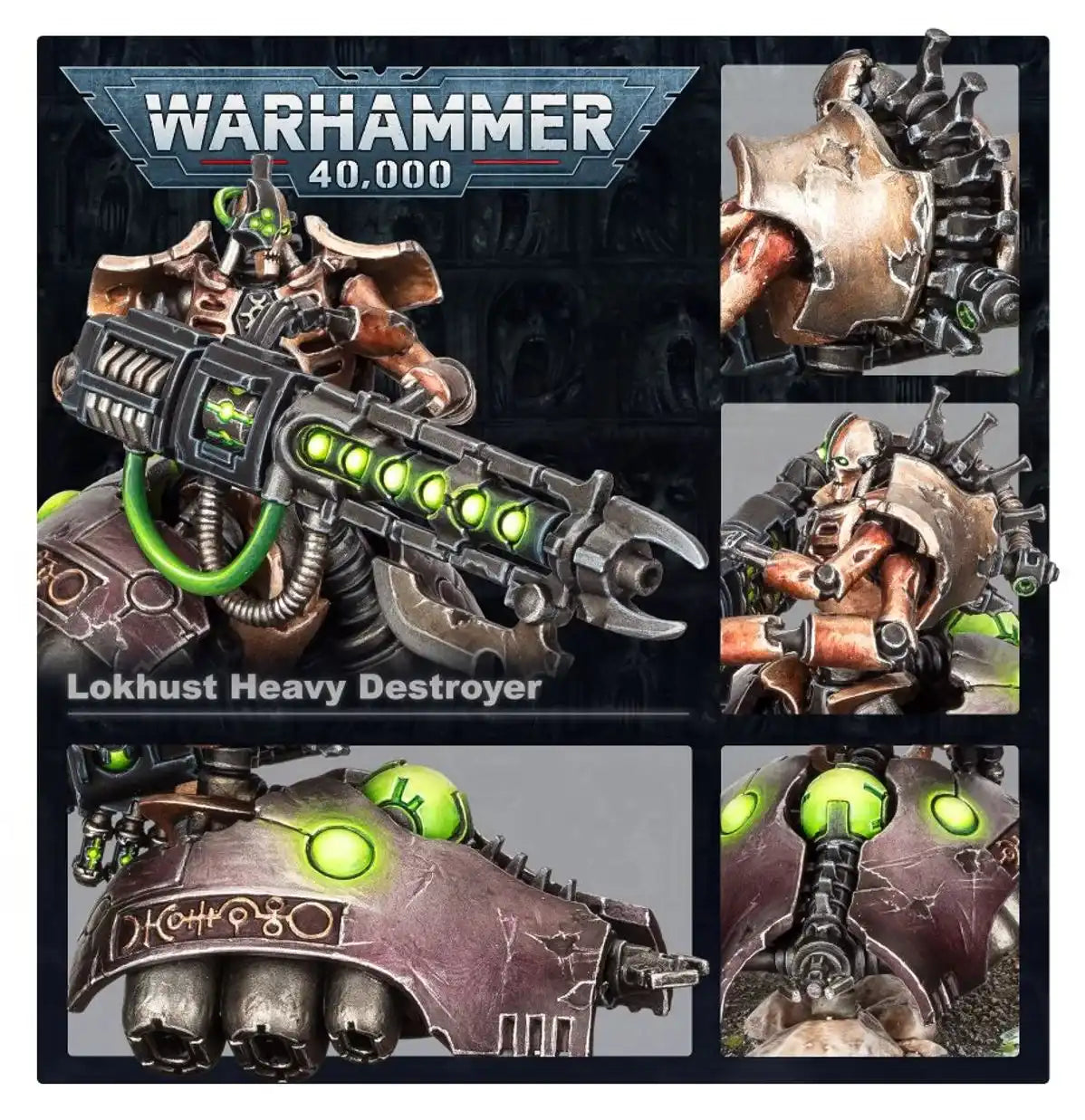 Nécrons : Destructeur lourd Lokhust