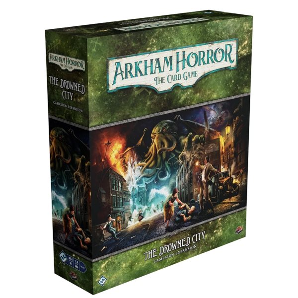 Arkham Horror LCG : Extension de campagne The Drowned City (Ang.)