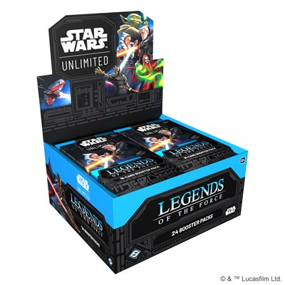Star Wars: Unlimited - Legends of the Force - Booster Display (Eng)