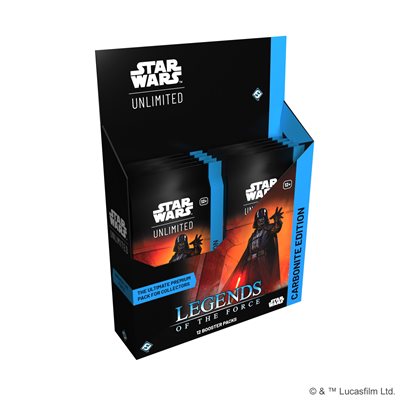 Star Wars: Unlimited - Legends of the Force - Carbonite Booster Display (EN)
