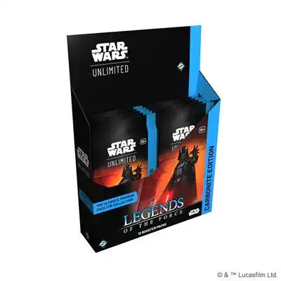 Star Wars : Unlimited - Légendes de la Force - Présentoir de boosters de carbonite (EN)