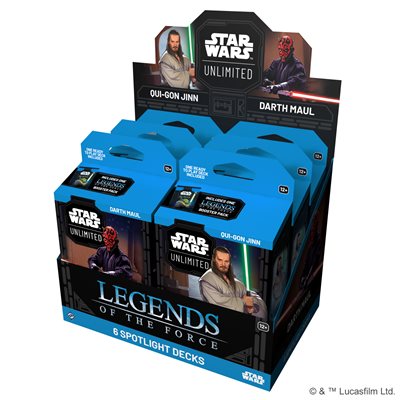 Star Wars: Unlimited - Legends of the Force - Spotlight Decks: Qui-Gon Jinn (EN)