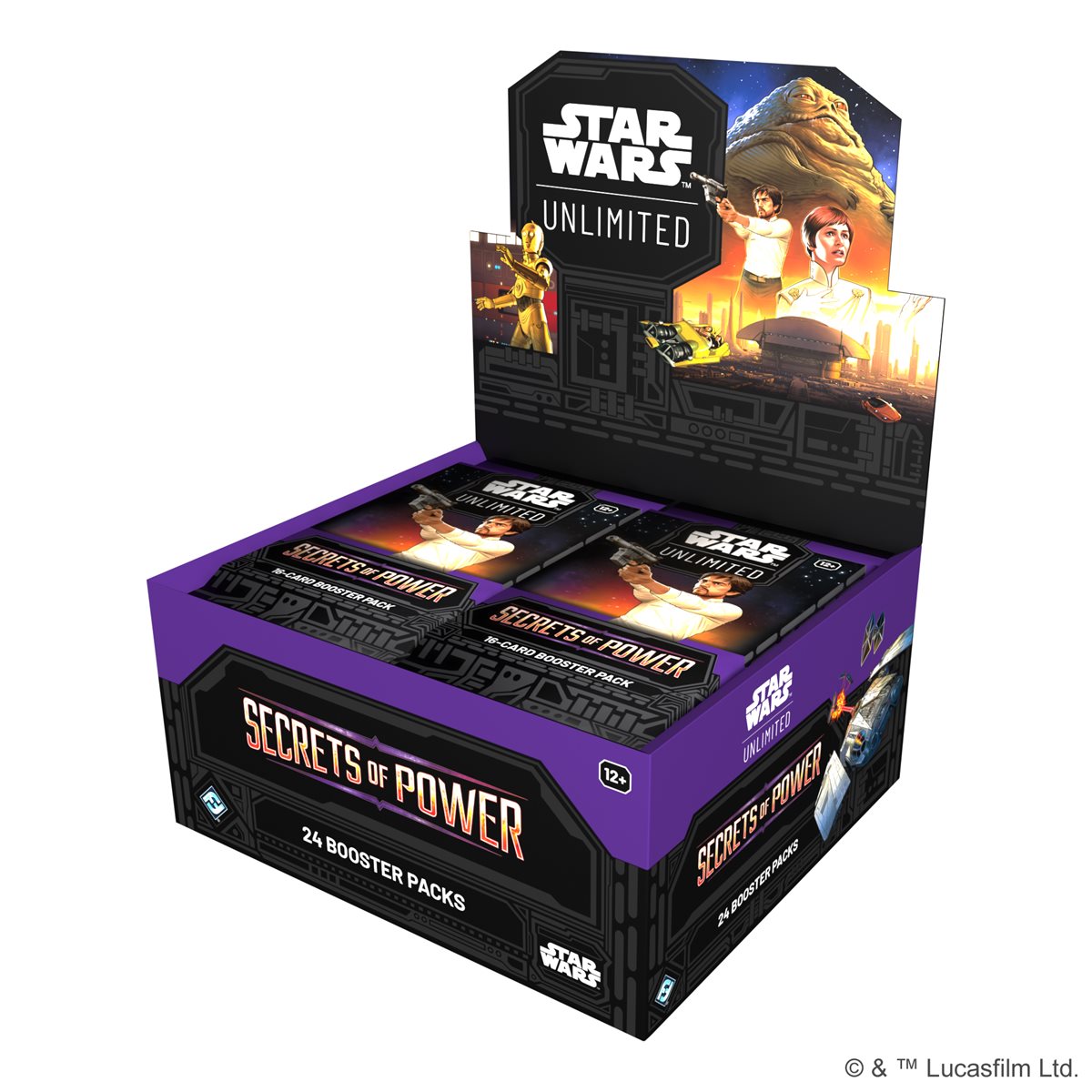 Star Wars: Unlimited - Secrets of Power - Booster Display
