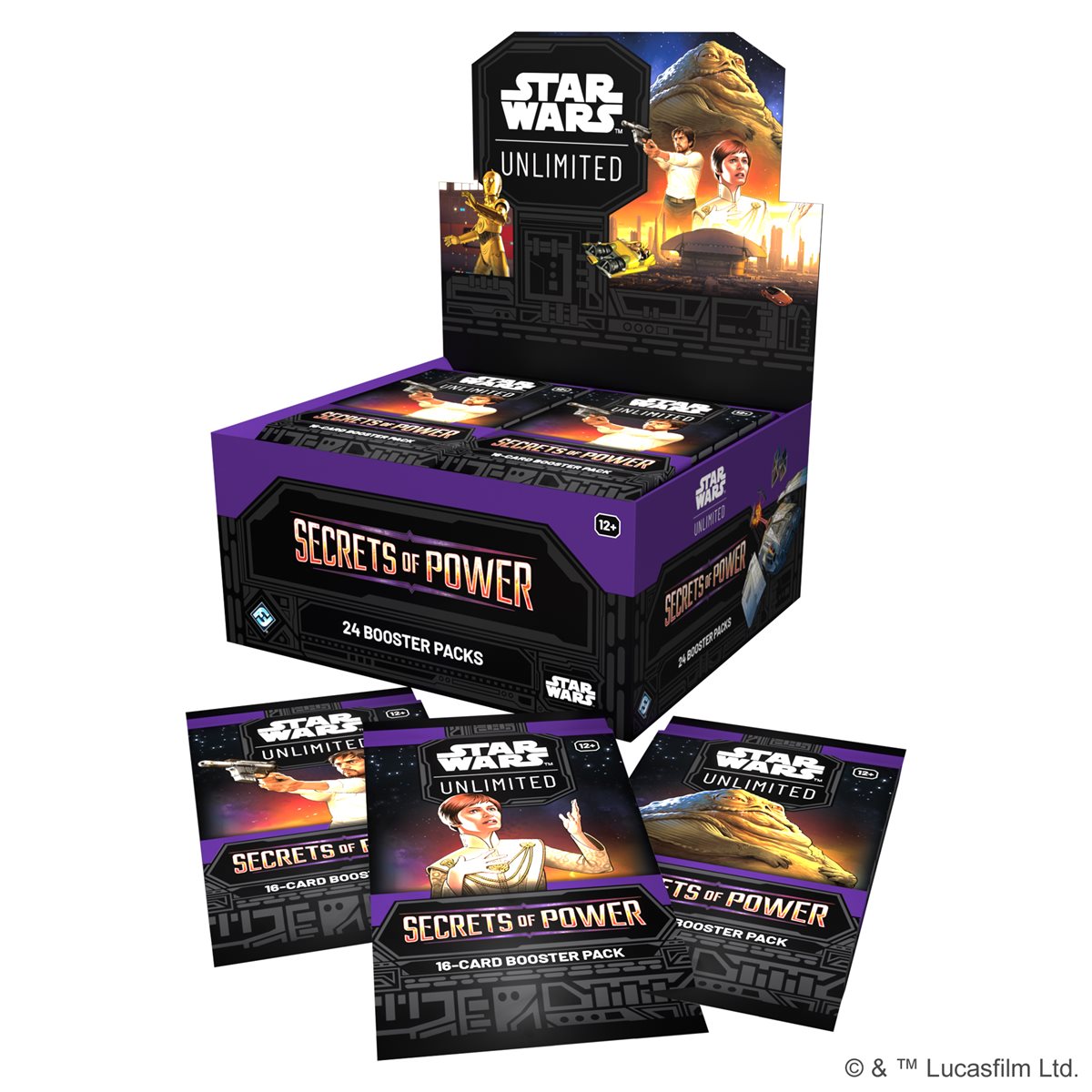 Star Wars: Unlimited - Secrets of Power - Booster Display