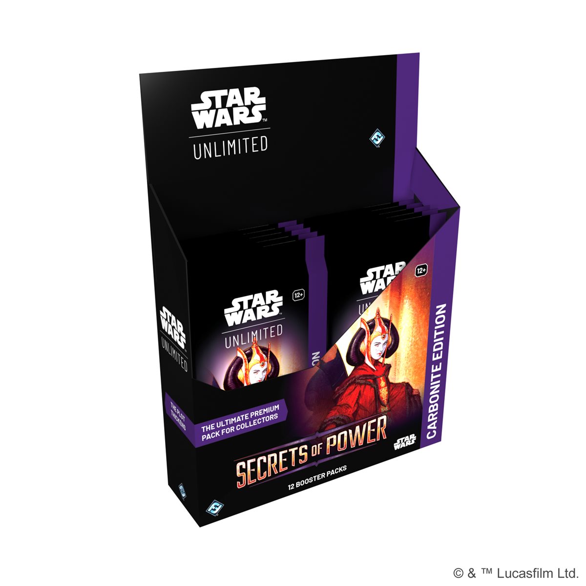 Star Wars: Unlimited - Secrets of Power - Carbonite Booster Display (Ang.)