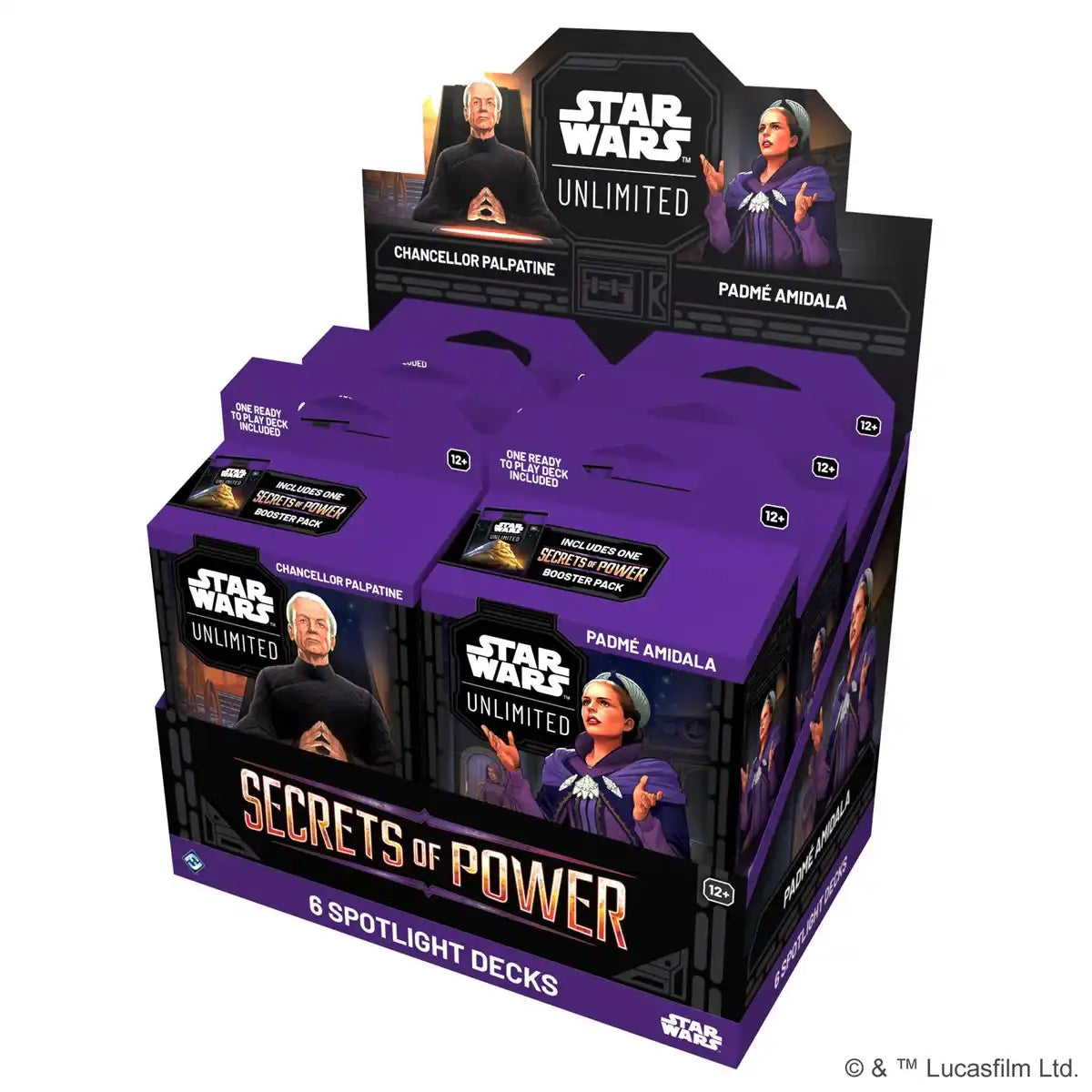Star Wars : Unlimited - Secrets of Power - Deck thématique Chancelier Palpatine (Ang.)