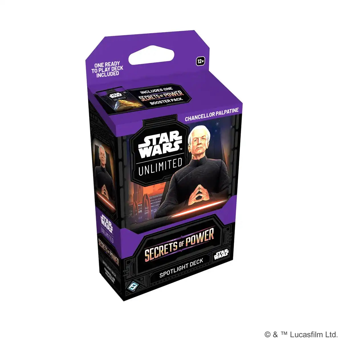 Star Wars : Unlimited - Secrets of Power - Deck thématique Chancelier Palpatine (Ang.)