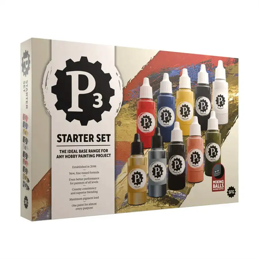 Peintures P3 : Coffret de démarrage
