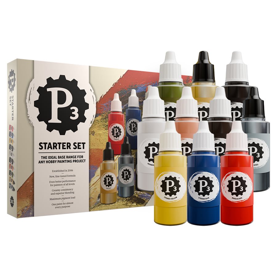 P3 Paints: Starter Set