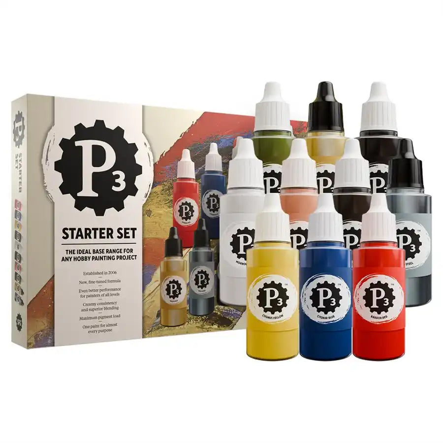 Peintures P3 : Coffret de démarrage