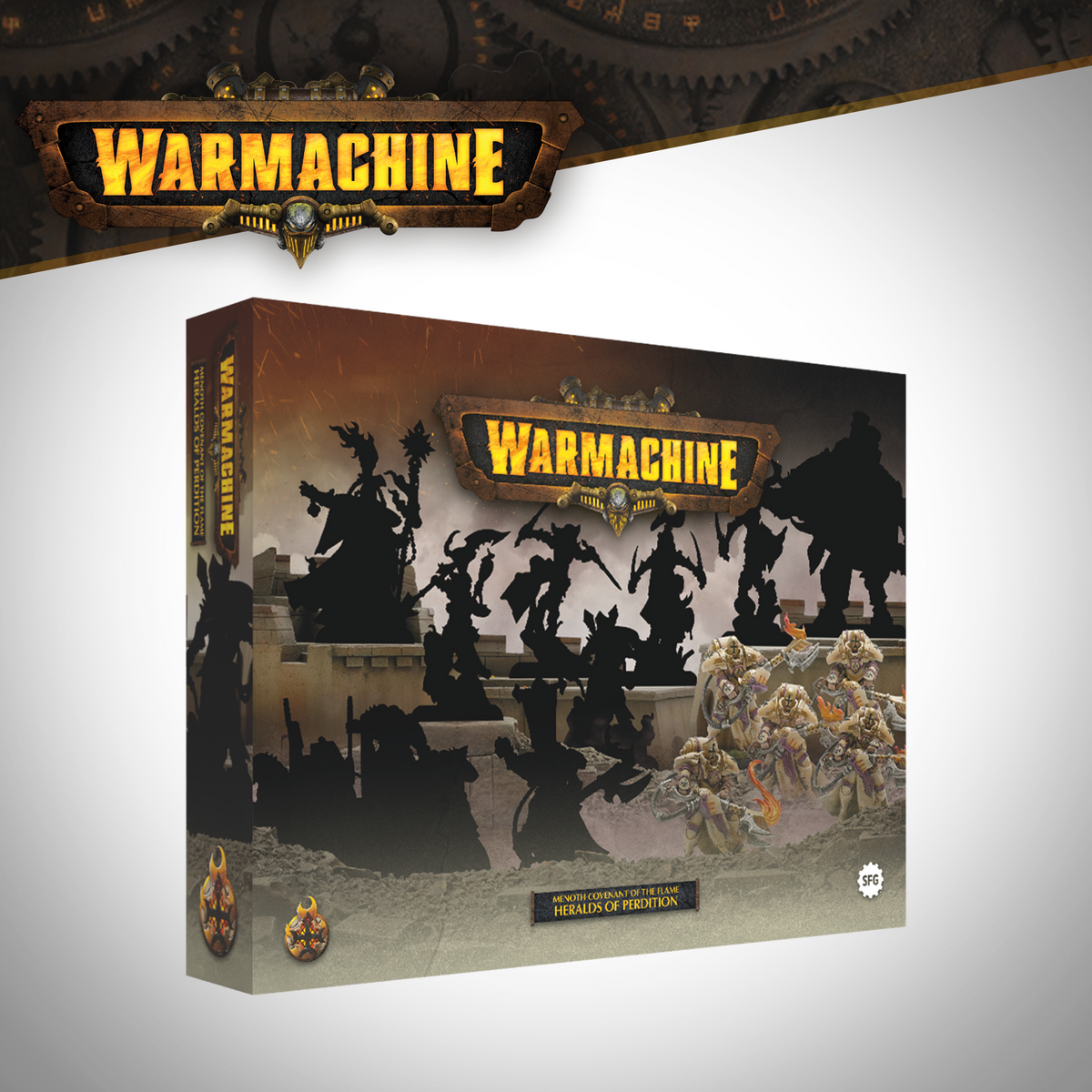 Warmachine: Protectorate of Menoth Covenant of the Flame - Heralds of Perdition