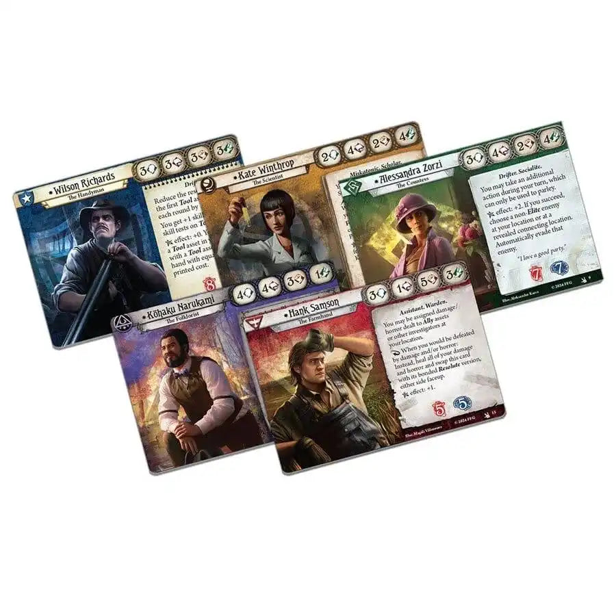 Arkham Horror LCG: The Feast of Hemlock Vale Investigator Expansion C.D. Jeux