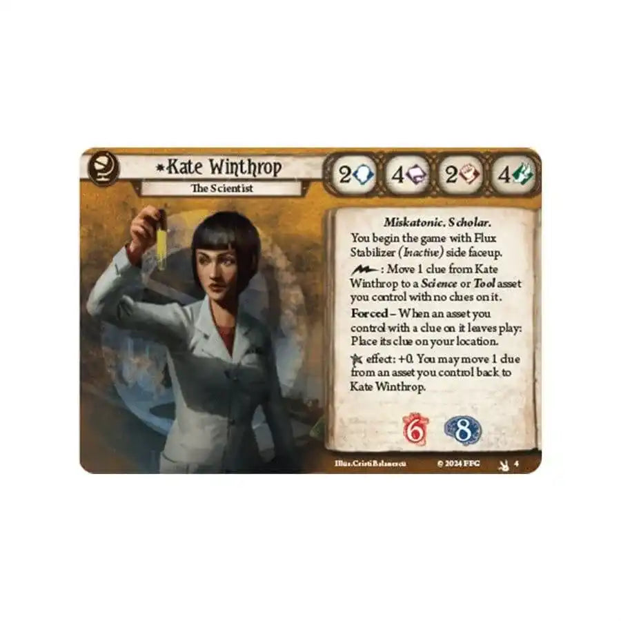 Arkham Horror LCG: The Feast of Hemlock Vale Investigator Expansion C.D. Jeux