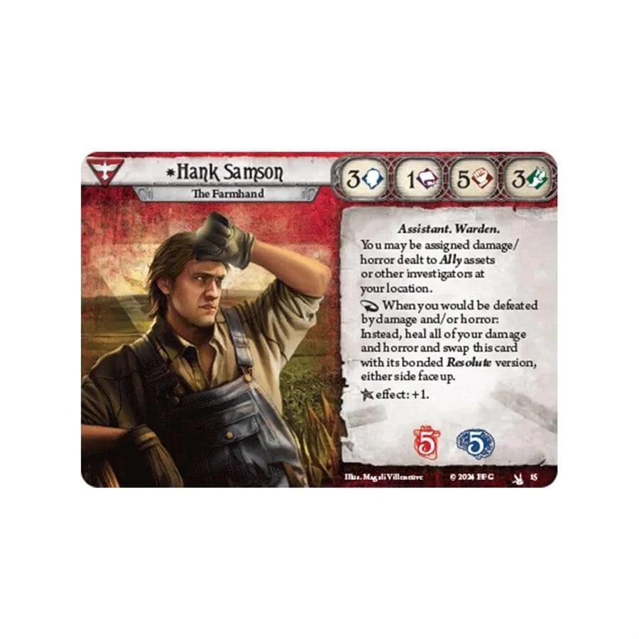 Arkham Horror LCG: The Feast of Hemlock Vale Investigator Expansion C.D. Jeux