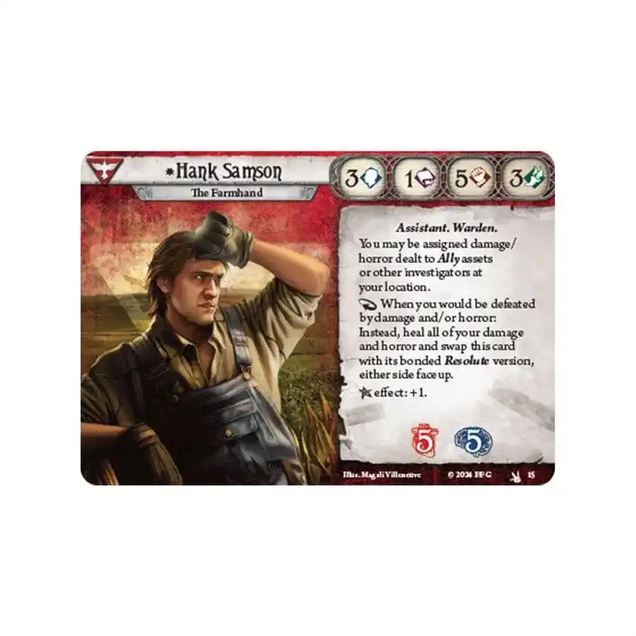 Arkham Horror LCG: The Feast of Hemlock Vale Investigator Expansion C.D. Jeux