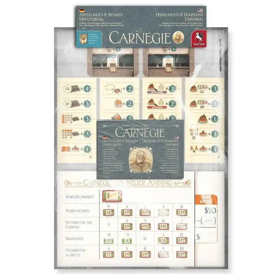 Carnegie: Departments & Donations C.D. Jeux