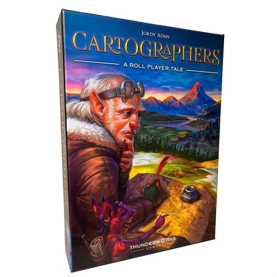 Cartographers : A Roll Player Tale C.D. Jeux