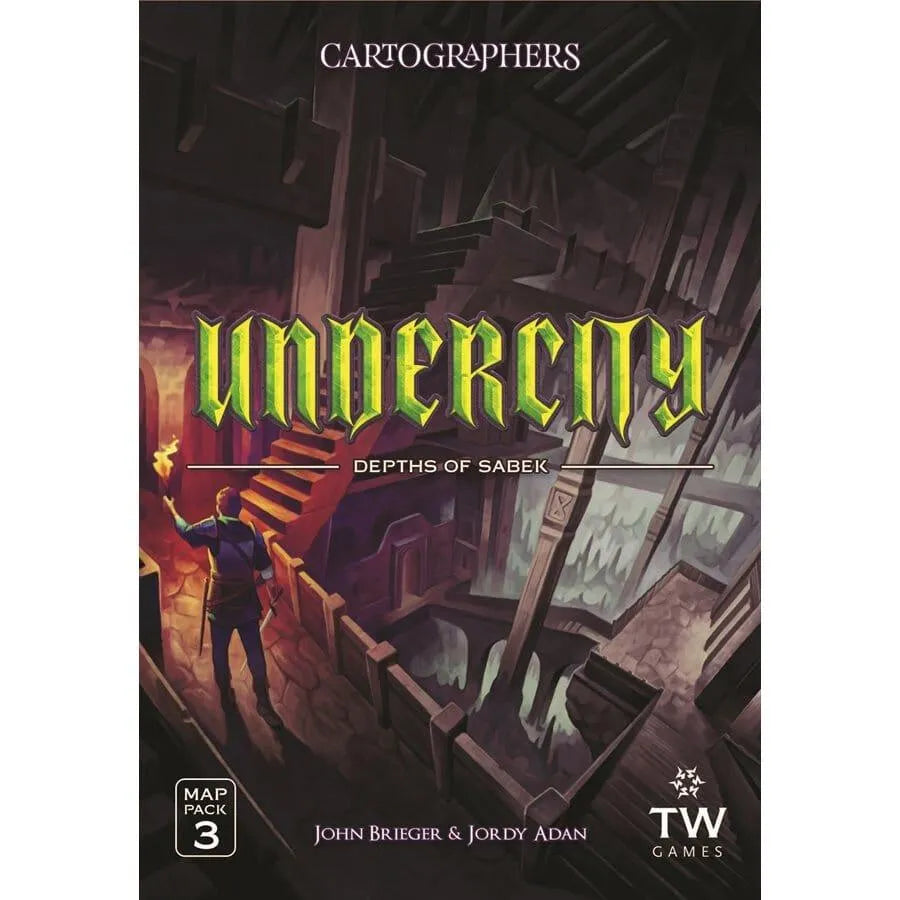 Cartographers: Map Pack 3 - Undercity: Depths of Sabek C.D. Jeux