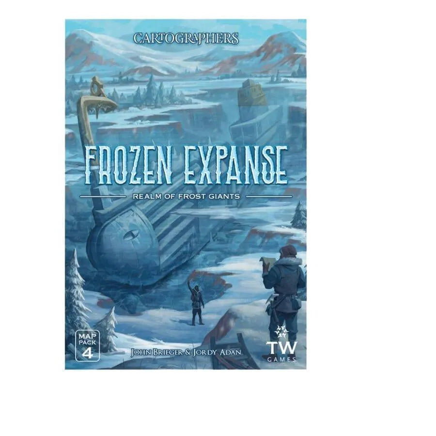 Cartographers: Map Pack 4 - Frozen Expanse: Realm of Frost Giants C.D. Jeux