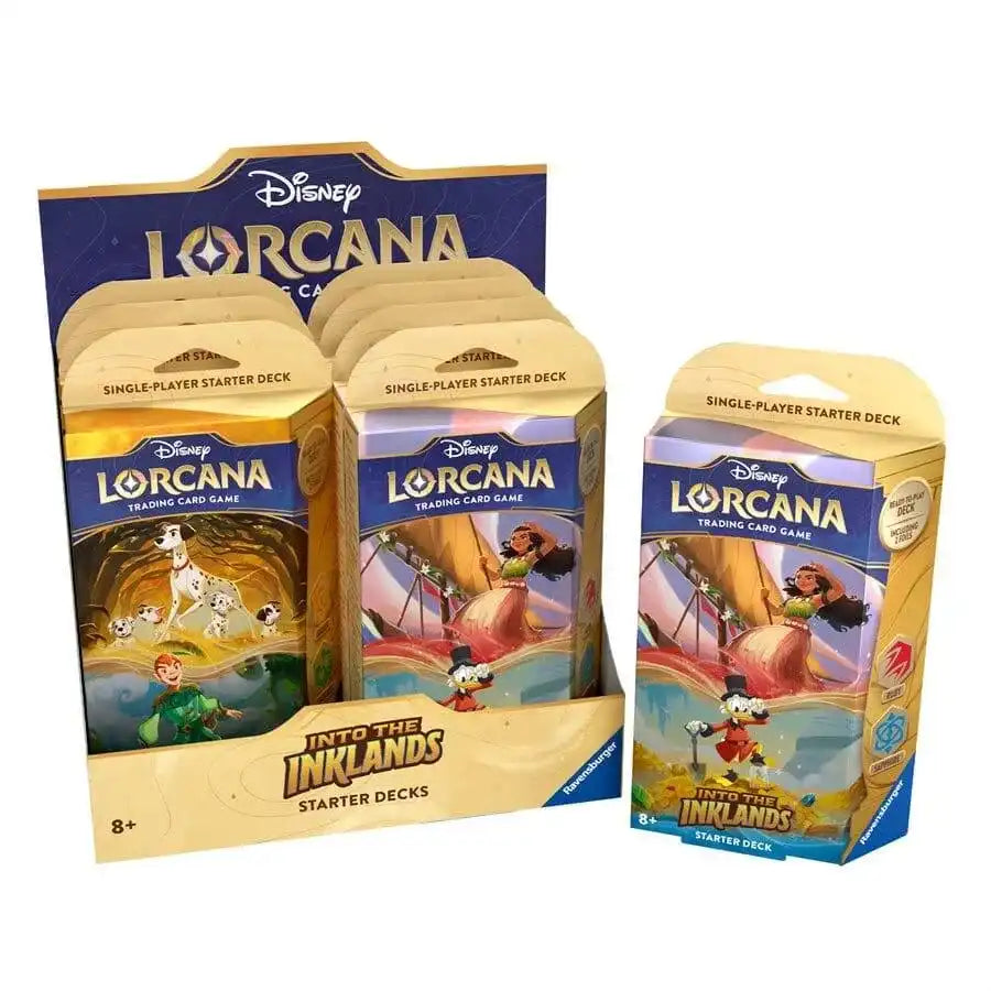 Disney Lorcana: Into the Inklands: Starter Deck Display C.D. Jeux
