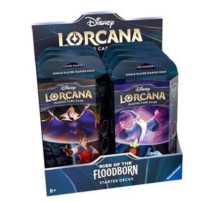 Disney Lorcana: Rise of the Floodborn: Starter Deck Display C.D. Jeux 