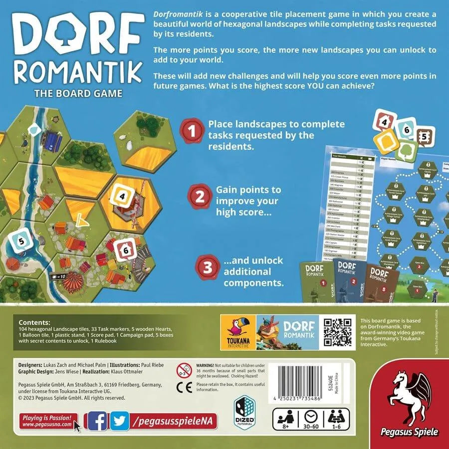 Dorfromantik: The Boardgame C.D. Jeux