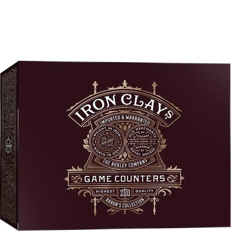 Iron Clays: Printed Box (200 Chips) C.D. Jeux