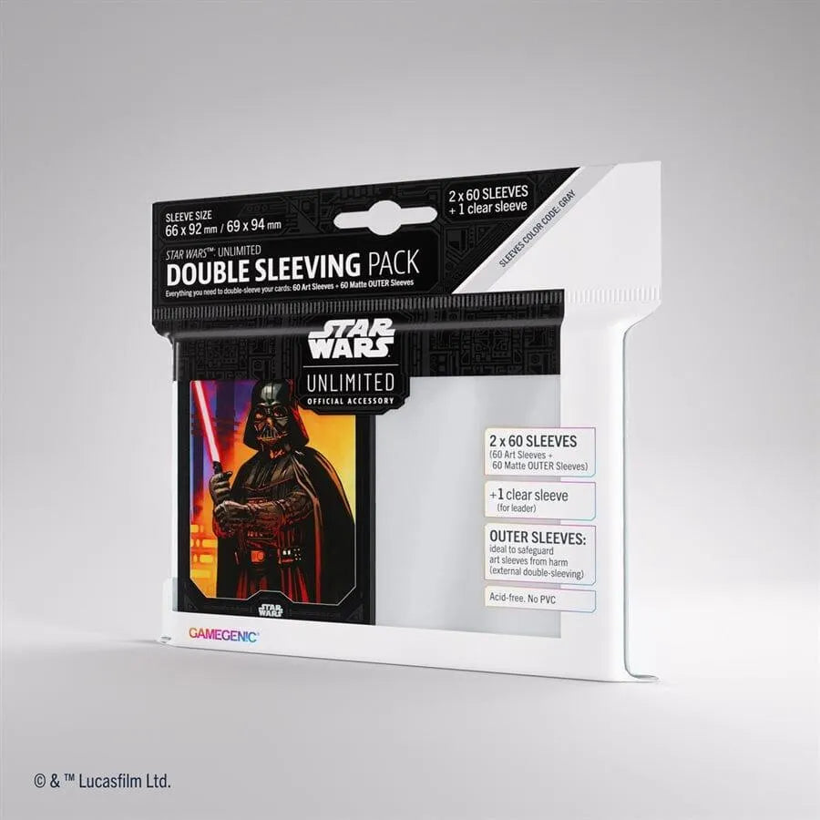 Pre-Order Star Wars: Unlimited Art Sleeves Double Sleeving Pack: Darth Vader C.D. Jeux