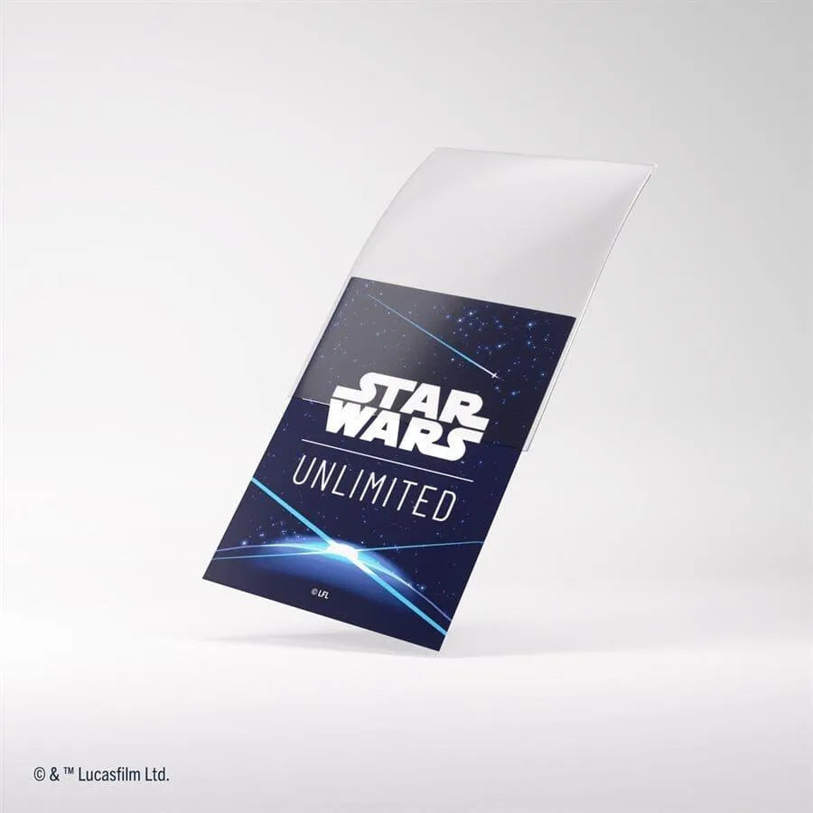Pre-Order Star Wars: Unlimited Art Sleeves Double Sleeving Pack: Space Blue C.D. Jeux