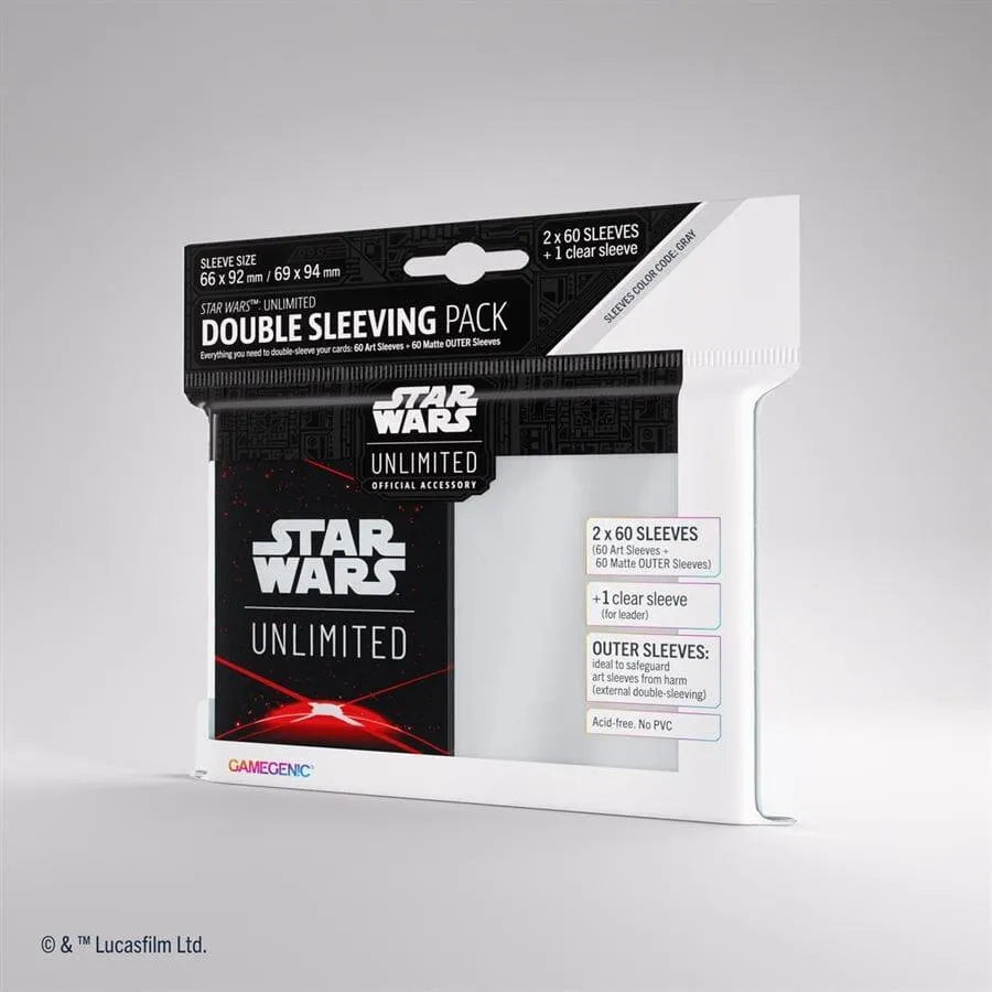 Pre-Order Star Wars: Unlimited Art Sleeves Double Sleeving Pack: Space Red C.D. Jeux