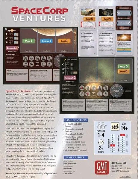 SpaceCorp: Ventures C.D. Jeux