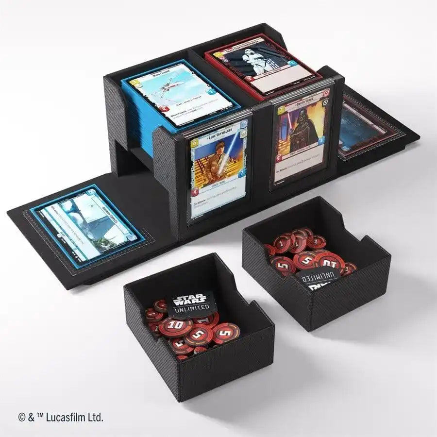 Star Wars: Unlimited Double Deck Pod: Black C.D. Jeux