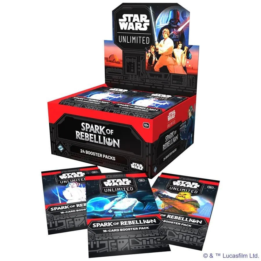 Star Wars: Unlimited: Spark of Rebellion Draft Booster Display Box (Ang) C.D. Jeux