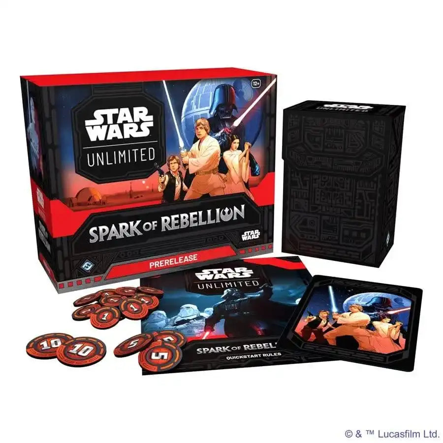 Star Wars: Unlimited: Spark of Rebellion Prerelease Box (Ang) C.D. Jeux