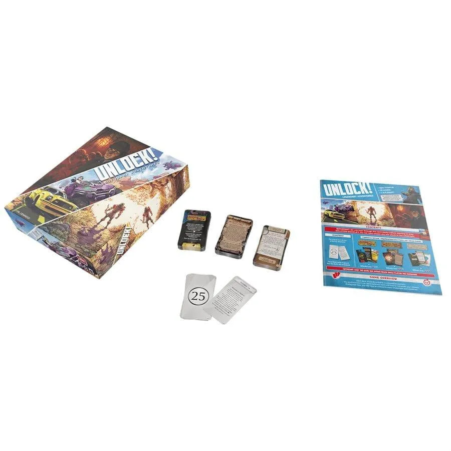 Unlock!: Legendary Adventures C.D. Jeux