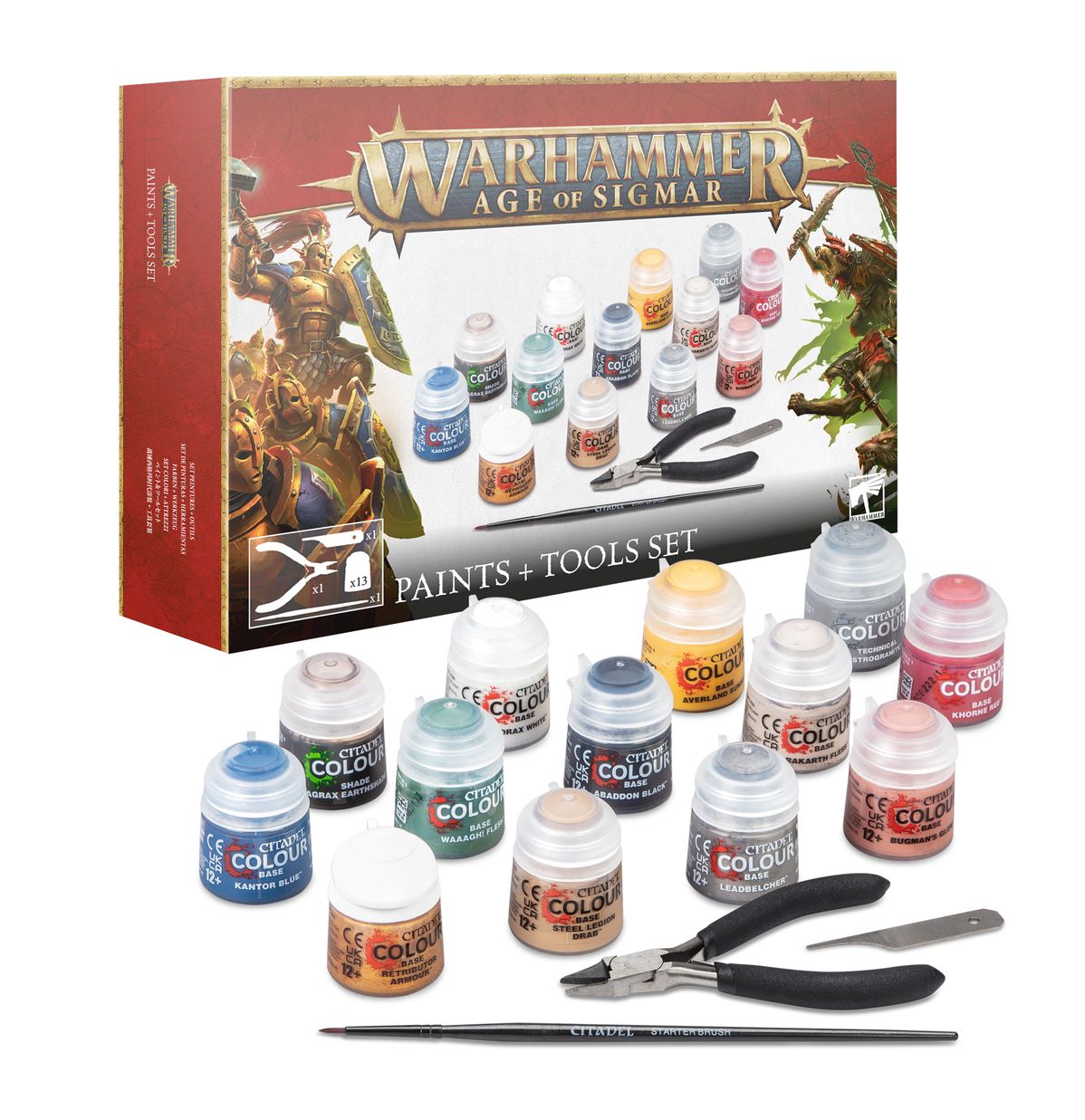 Age Of Sigmar : Paints And Tools