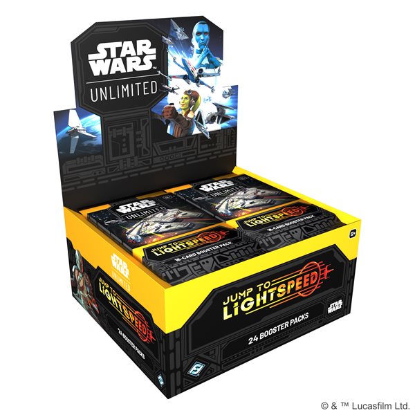 Star Wars: Unlimited: Jump to Lightspeed Booster Display (Ang.)