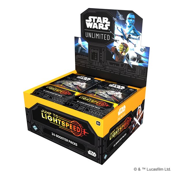 Star Wars: Unlimited: Jump to Lightspeed Booster Display (Ang.)