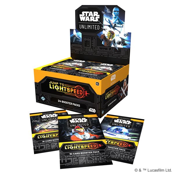 Star Wars: Unlimited: Jump to Lightspeed Booster Display (Ang.)