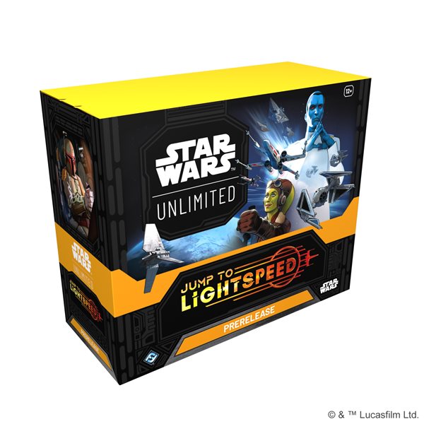 Coffret de pré-lancement de Star Wars : Unlimited : Jump to Lightspeed (Ang.)