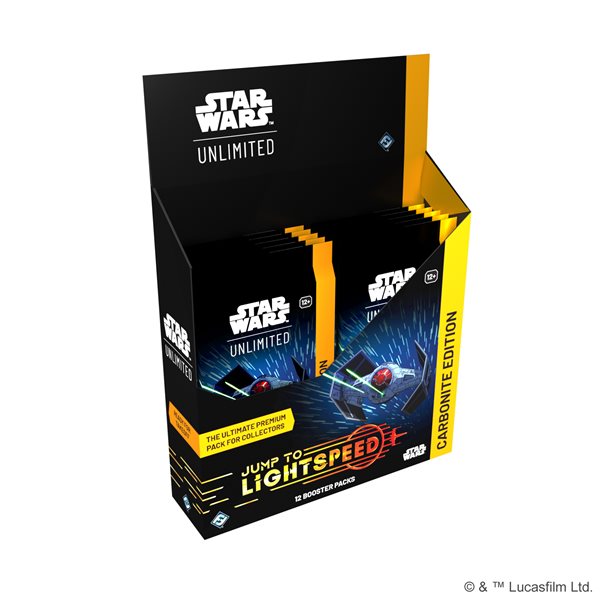 Star Wars: Unlimited: Jump to Lightspeed Carbonite Box (Ang.)