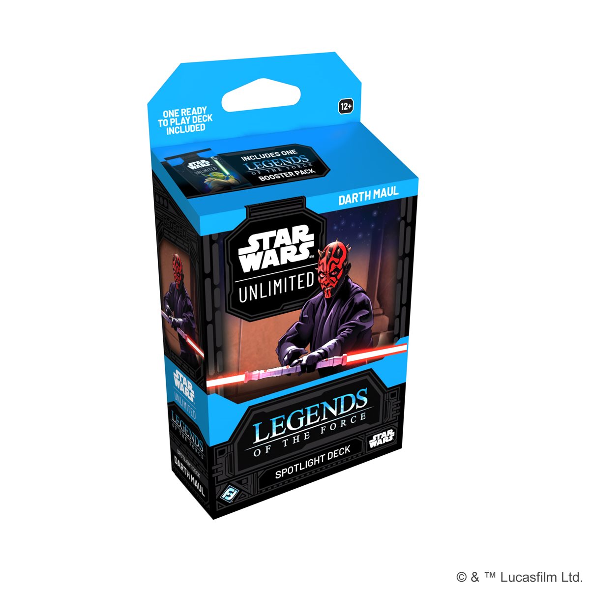 Star Wars : Unlimited -Legends of the Force - Spotlight Decks: Darth Maul (EN)