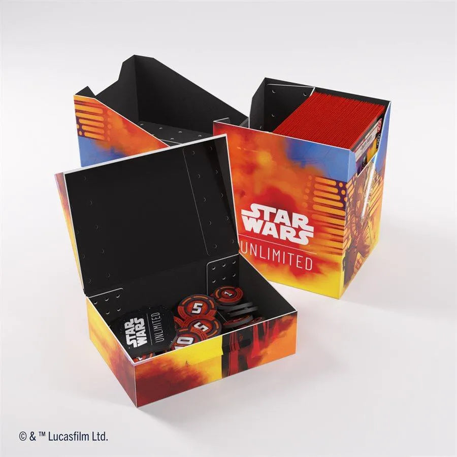 Star Wars: Unlimited Soft Crate: Luke / Vader - C.D. Jeux