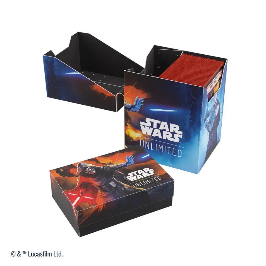 Star Wars: Unlimited Soft Crate: Rey / Kylo Ren - C.D. Jeux