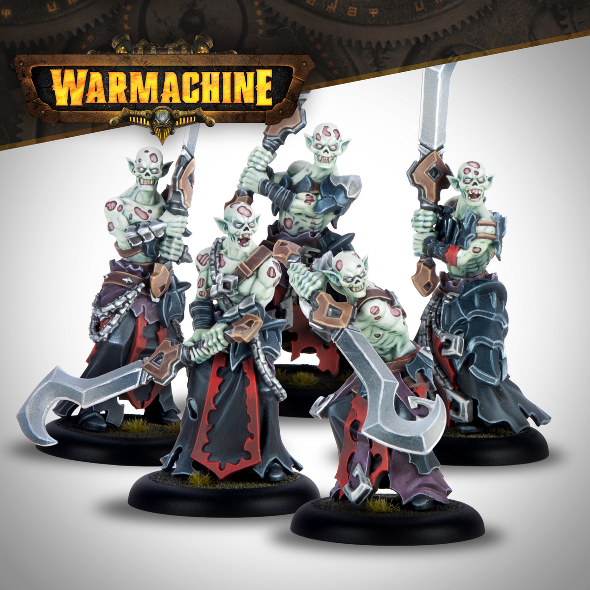 Warmachine : Boîte d'armée Dusk Fane of Nyrro – Cour des Ombres