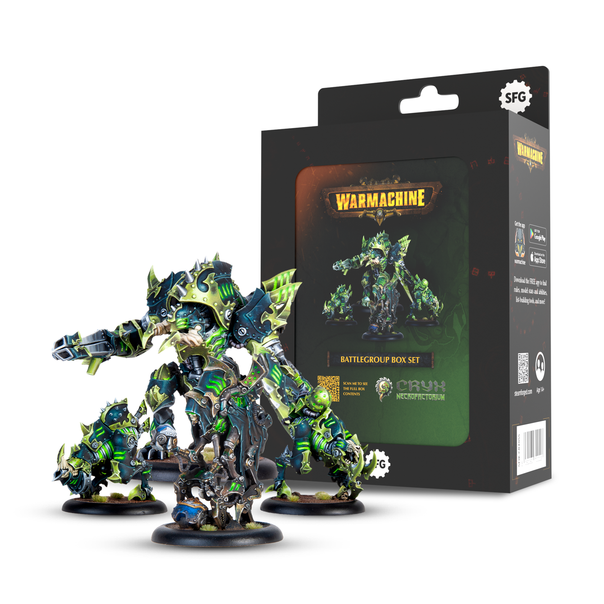 Cryx Necrofactorium Battlegroup Box